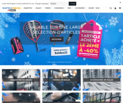 Esprit-Padel-Shop.com(Esprit Padel Shop) Screenshot