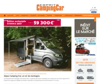Espritcampingcar.com(Esprit Camping Car) Screenshot
