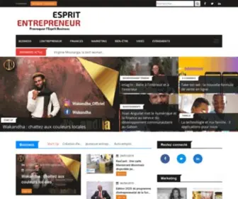 Espritentrepreneur.net(Provoquer l’Esprit Business) Screenshot