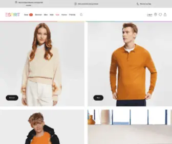 Esprit.eu(ESPRIT fashion for women) Screenshot