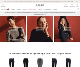 Esprit.fr(ESPRIT fashion for women) Screenshot