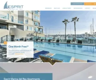 Espritmdr.com(Apartments in Marina del Rey) Screenshot