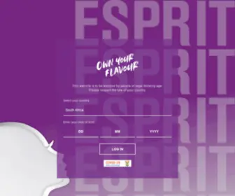 Espritofficial.com(Esprit) Screenshot