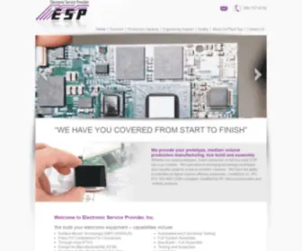Espseattle.com(Electronic Service Provider (ESP)) Screenshot
