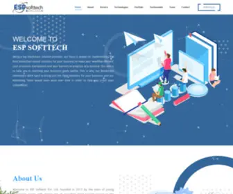 Espsofttech.in(Blockchain Development Company In India) Screenshot