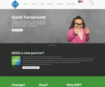 Espsolution.net(We believe business) Screenshot