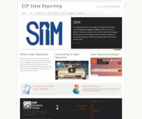 Espstatereporting.com(ESP State Reporting) Screenshot