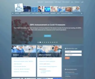 Espu.org(The European Society for Paediatric Urology) Screenshot