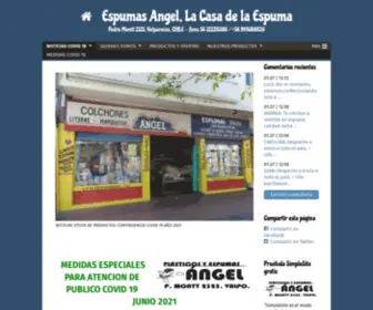 Espumasangel.com(NOTICIAS COVID 19) Screenshot