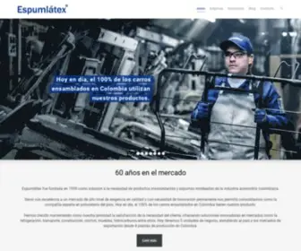 Espumlatex.com(Espumlátex S) Screenshot