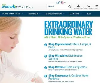 Espwaterproducts.com(Reverse Osmosis and Ultraviolet Light Systems) Screenshot