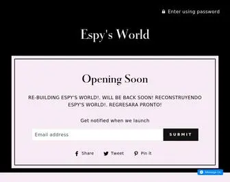 EspysWorld.com(Espy's World) Screenshot