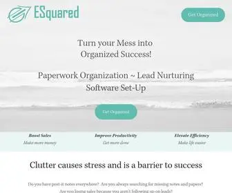 Esquaredbc.com(ESquared Professional Business Organizer) Screenshot