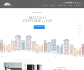 Esquarehomes.com(Real Estate Developer in Lucknow) Screenshot