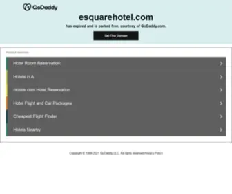 Esquarehotel.com(E-SQUARE Hotel) Screenshot