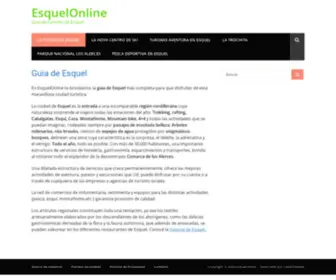 Esquelonline.com.ar(≫ La guia de turismo de Esquel) Screenshot