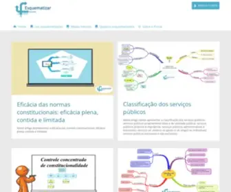 Esquematizarconcursos.com.br(Esquematizar Concursos) Screenshot