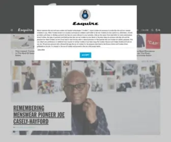 Esquire.co.uk(Men's Style) Screenshot