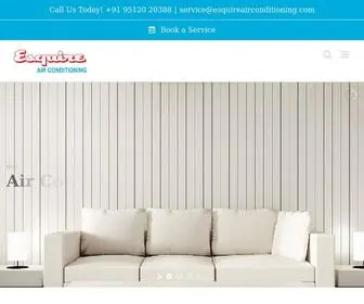 Esquireairconditioning.com(Since 1987) Screenshot