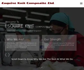 Esquireknit.com(Esquire Knit Composite Ltd) Screenshot