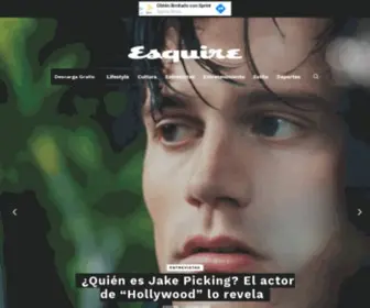 Esquirelat.com(Revista Esquire) Screenshot