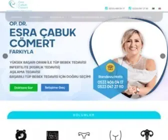 Esracabukcomert.com(Ankara Kadın Hastalıkları ve Doğum Uzmanı) Screenshot