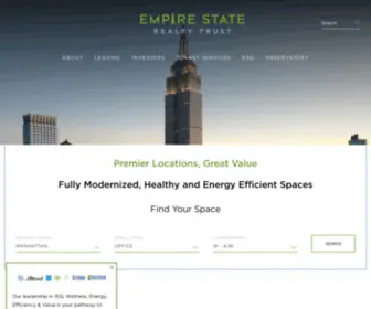 Esrtreit.com(Empire State Realty Trust) Screenshot