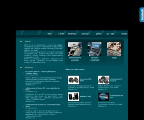 Essa.com.pl(Sklep Car Audio: wzmacniacze i gĹoĹniki samochodowe) Screenshot