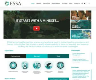 Essa.com(Environmental Consulting) Screenshot