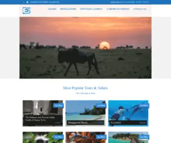 Essafari.co.ke(Eastern & Southern Safaris LTD) Screenshot