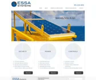 Essasystems.com(ESSA Systems) Screenshot