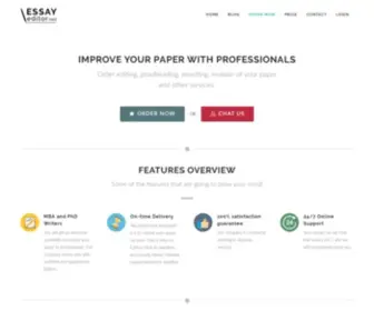Essay-Editor.net(Professional Paper Editing Online) Screenshot