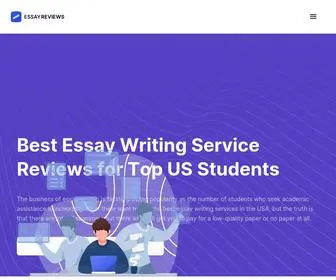 Essay-Reviews.com(Essay Reviews of Top Essay Writing Services) Screenshot