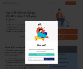 Essay-Shelf.com(Get Well) Screenshot