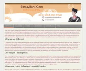 Essaybark.com(About US) Screenshot