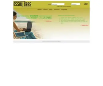 Essaybees.com(Essay Bees) Screenshot