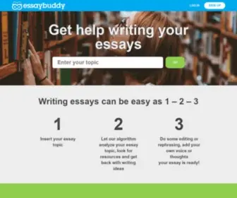 Essaybuddy.net(Essaybuddy) Screenshot