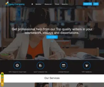 Essaycompany.com(Essay company) Screenshot