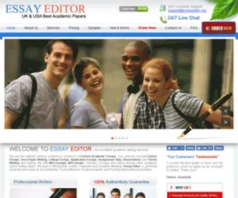 Essayeditor.org(Essay editor) Screenshot