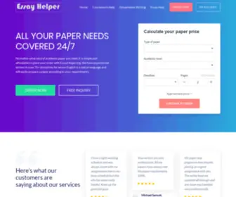 Essayhelper.org(Essay Helper) Screenshot