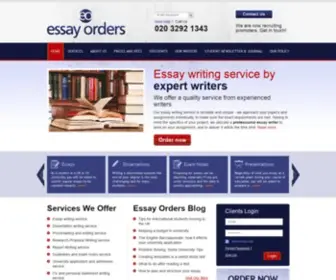 Essayorders.co.uk(Essay Writing Service By Professional Essay Writer) Screenshot