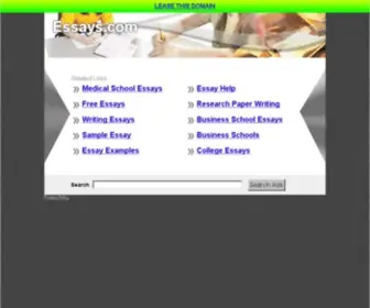 Essays.com(Essays) Screenshot