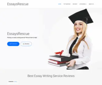 Essaysrescue.com(Learn the Ropes of How to Select Your Essay Writing Service) Screenshot