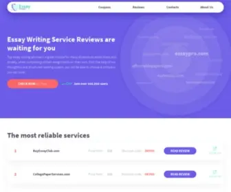 Essayviewer.com(Choosing an essay writing service) Screenshot