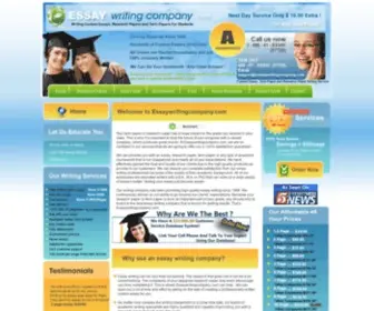 Essaywritingcompany.com(Custom Essay Writing) Screenshot