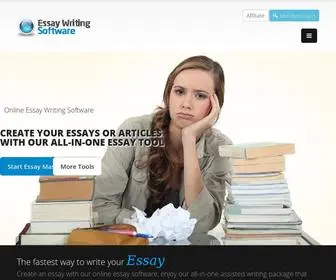 Essaywritingsoft.com(Essay Writing Software) Screenshot