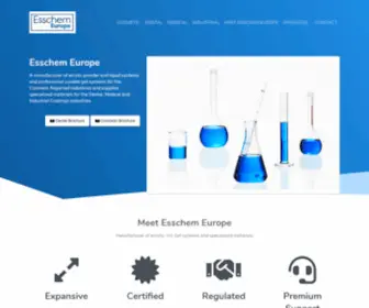 Esschem-Europe.com(Esschem Europe) Screenshot