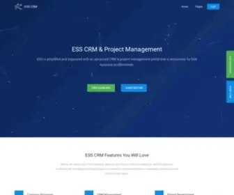 ESSCRM.com(ESS CRM) Screenshot