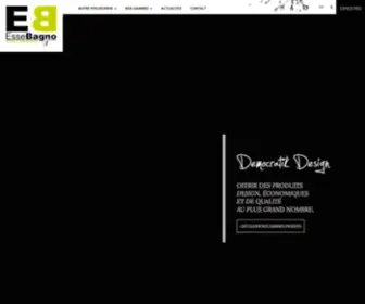 Essebagno.com(Le design accessible) Screenshot