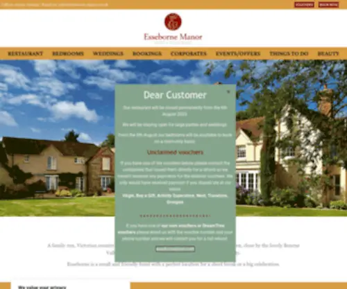 Esseborne-Manor.co.uk(Bot Verification) Screenshot